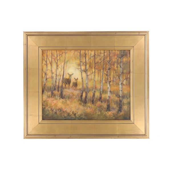 Lori McNee Watson (b. 1965) "Aspen Glow c. 2005