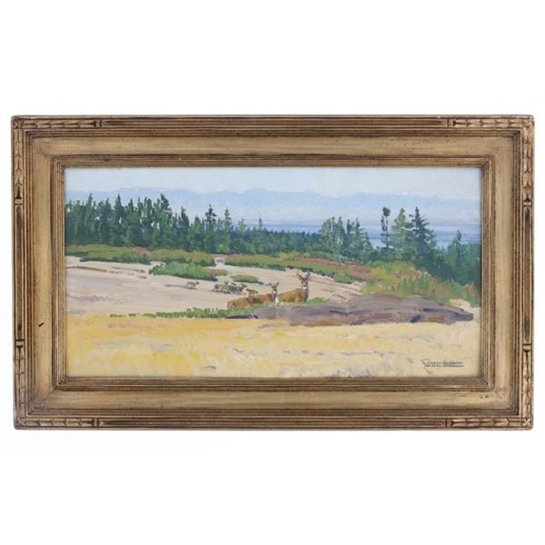 Rare Robert Lougheed "The Whitetails of San Juan"