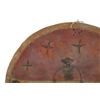 Image 2 : Medicine Crow Figure Polychrome Painted Shield