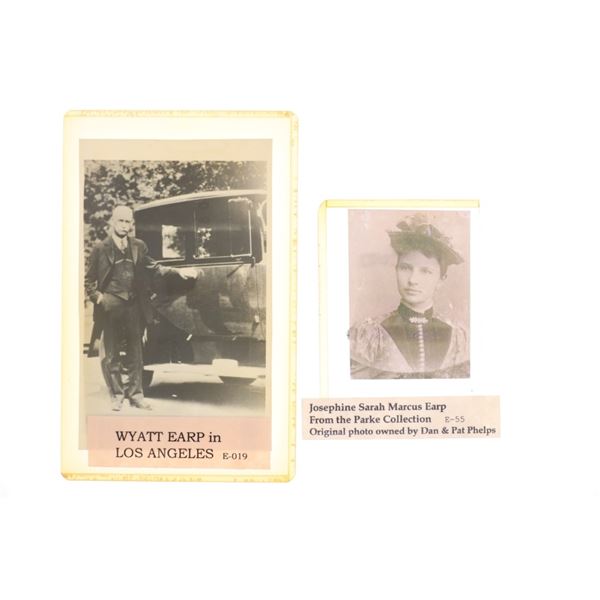 Rare Wyatt and Josephine Earp Photographs