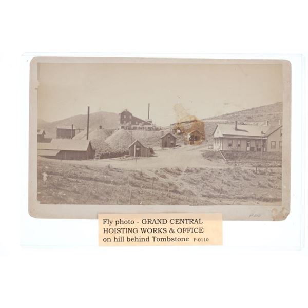 Rare C. S. Fly Boudoir Card Grand Central Mine