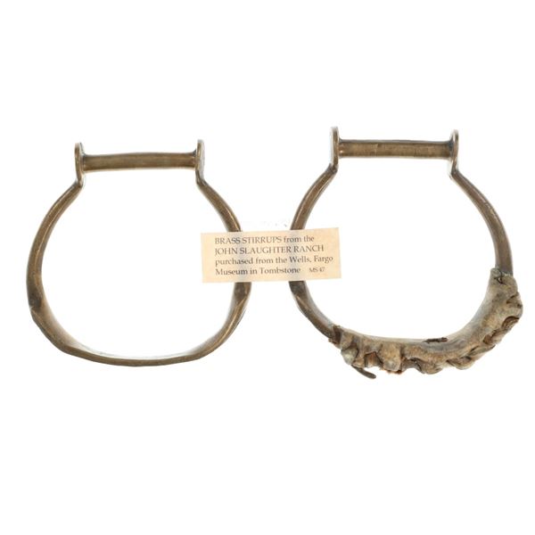 Wells, Fargo Museum John Slaughter Ranch Stirrups