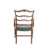 Image 13 : Chippendale Style Ribbon Back Dining Chairs (2)