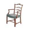 Image 16 : Chippendale Style Ribbon Back Dining Chairs (2)