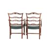 Image 5 : Chippendale Style Ribbon Back Dining Chairs (2)
