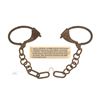 Image 1 : B. Alvord & J. Yoas Tombstone Jail Break Leg Irons