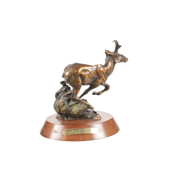 Montana, Con Williams "Antelope" Bronze c. 1996