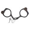 Image 1 : 19th C. Tombstone Tower Bean Pattern LEO Handcuffs