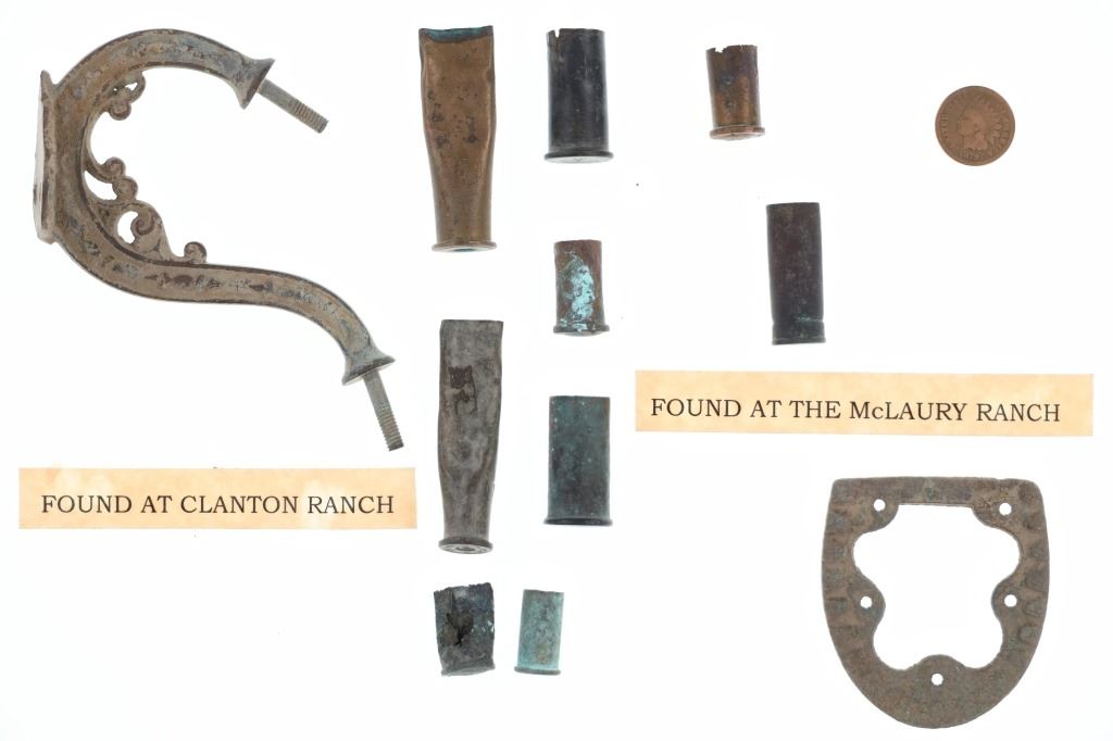 19th C Clanton & McLaury Ranch EXCAVATED Artifacts