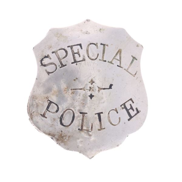 Arizona Territory Silver Special Police Badge