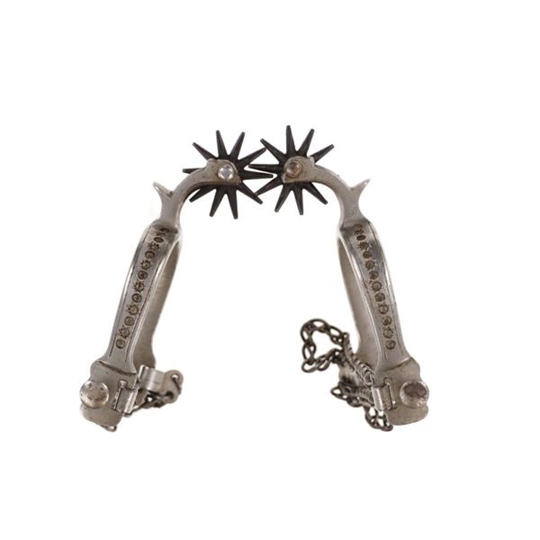 Ca. 1940's North & Judd Anchor Marked Spur Pair