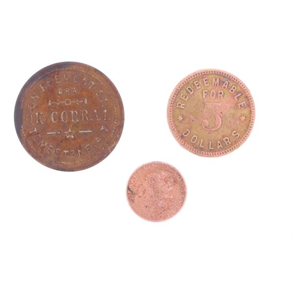Tombstone Found O.K. Corral & Trade Tokens