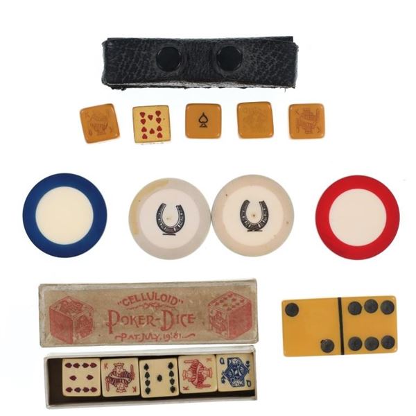 Tombstone Found Gambler Travelling Dice/ Artifacts