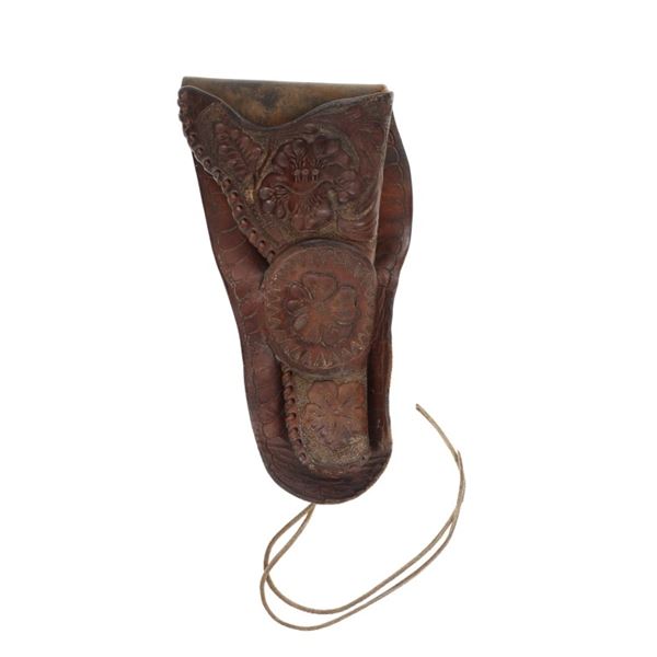 Ca. 1890-1910 Tombstone Colt SAA Carved Holster