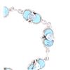Image 4 : Zuni Effie Calavaza Sterling & Turquoise Bracelet