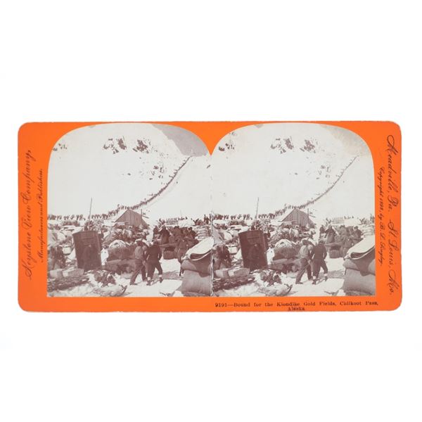 John P. Clum's Chilkoot Pass, AK 1900