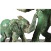 Image 7 : Verdite Mother & Baby Elephant 20th C. Hand Carved
