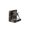 Image 6 : Bronze Hunting Pointer Marble Bookends c. 20th C