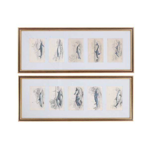 Ca 1830-40's W.H. Lizar Etchings of J. Stewart Art