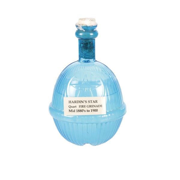 Ca. 1880-1900 Hardin's Star Quart Fire Grenade