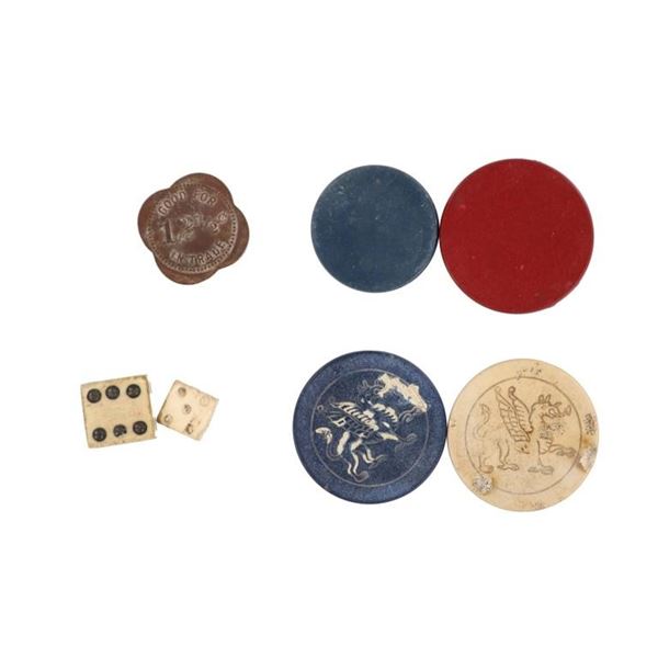 Sheriff Pat Garrett's Personal Gambling Collection