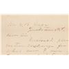 Image 4 : Ca. 1887 William Meade Signed ALS E.B. Gage