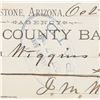 Image 5 : Bank Note NINE DAYS Before O.K. Corral Shooting