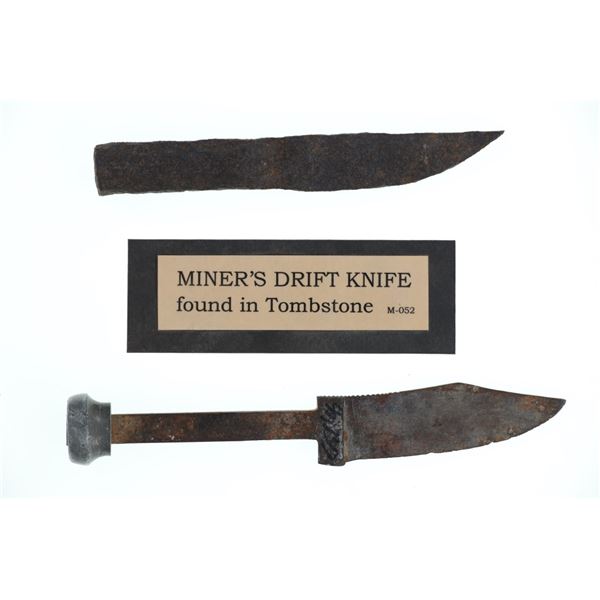 Tombstone, A.T. Miner's Drift Knife & Forged Blank