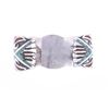 Image 7 : Zuni Sterling Turquoise & Coral Inlay Watch Cuff