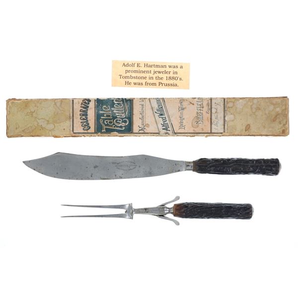 Adolf Hartman Jewelry Estate Sheffield Cutlery