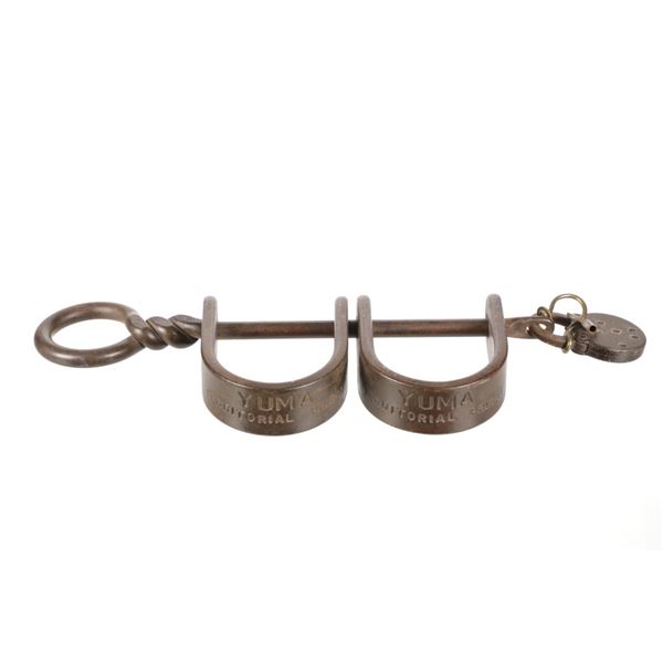 Yuma Territorial Prison Leg Irons, ca. 1876-1909