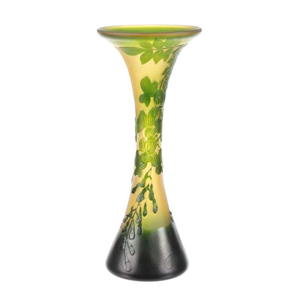 Emile Galle (1846-1904) Cameo Glass Vase