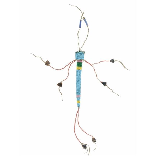 1800's Sioux Beaded Quilled Awl Case ex-Christie's