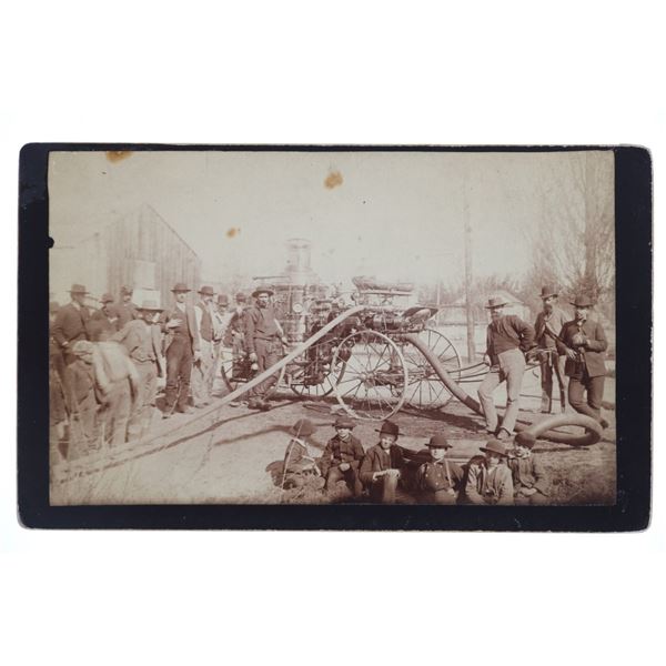 1880's Tombstone's New Fire Pump attrib. C.S. Fly