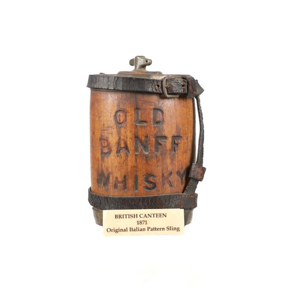 Zulu/Boer War Slade-Wallace Water Bottle, ca. 1871