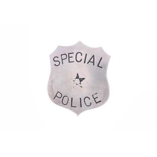 Tombstone Museum Special Police Badge c. 1900-