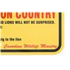 Image 4 : Mountain Lion Warning Sign from Canada