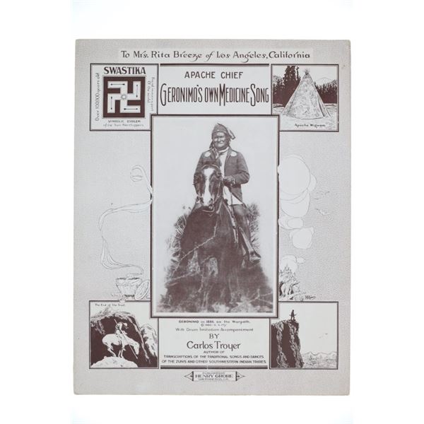 Apache Chief Geronimo's Own Medicine Song 1886