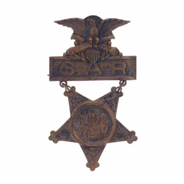 Civil War Era G.A.R. Service Medal Est. 1866