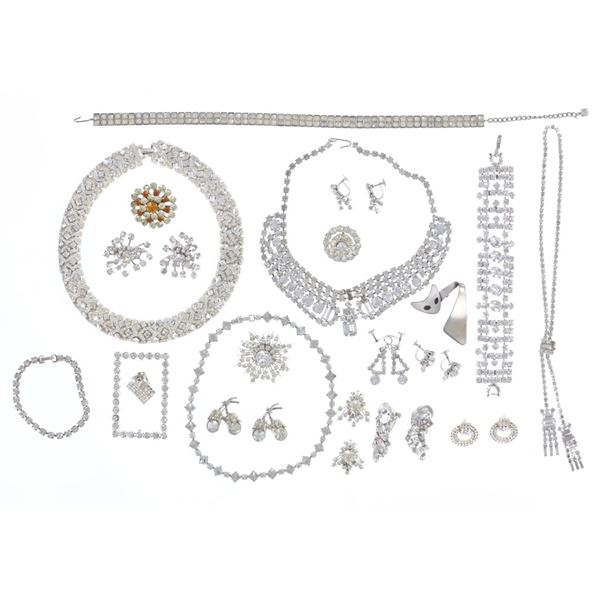 Ca. 1930-40's BRILLIANT Costume Jewelry Collection