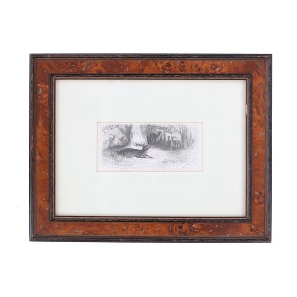 Gustave Dore Wood Engraving France Printed c. 1867