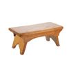 Image 5 : Primitive Wooden Cedar Foot Stool c. 19th Century