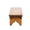Image 6 : Primitive Wooden Cedar Foot Stool c. 19th Century