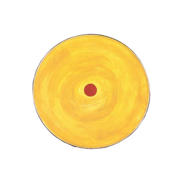 Blackfeet Piegan Little Dog Painted Drum Glacier