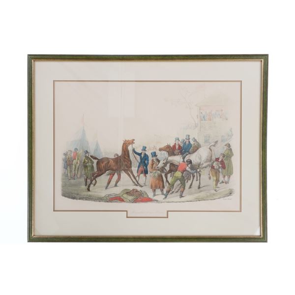 "Il risultato di una Corsa" After Carle Vernet