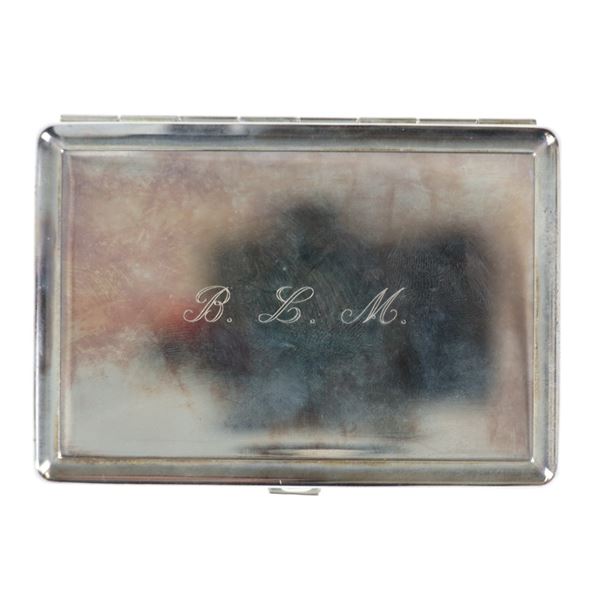 Men's Personal "B.L.M." Stainless Steel Tissue Box