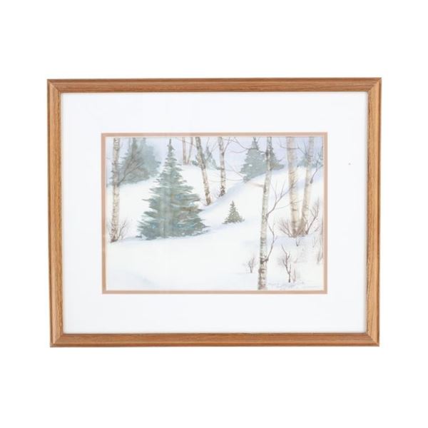 Marjorie "Red" Duffy Original Watercolor Painting