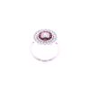 Image 5 : 18K White Gold Lady's Diamond & Ruby Ring