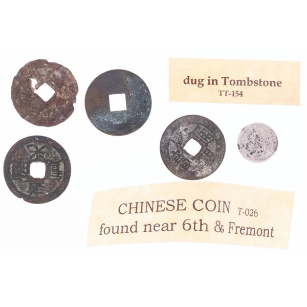 6th & Fremont, Tombstone Chinese & Mexican Coins