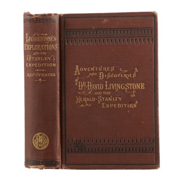 1872 "Adventures & Discoveries of Dr. Livingstone"